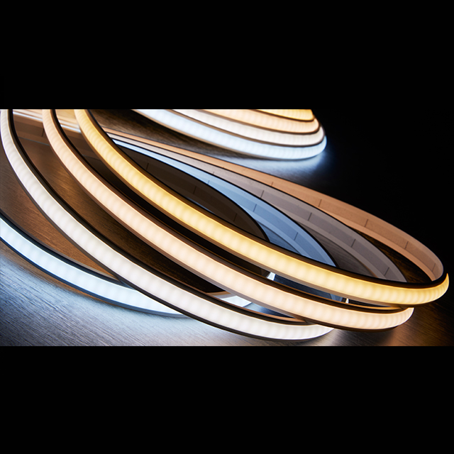 Bande lumineuse LED flexible en épi blanc chaud pour voitures